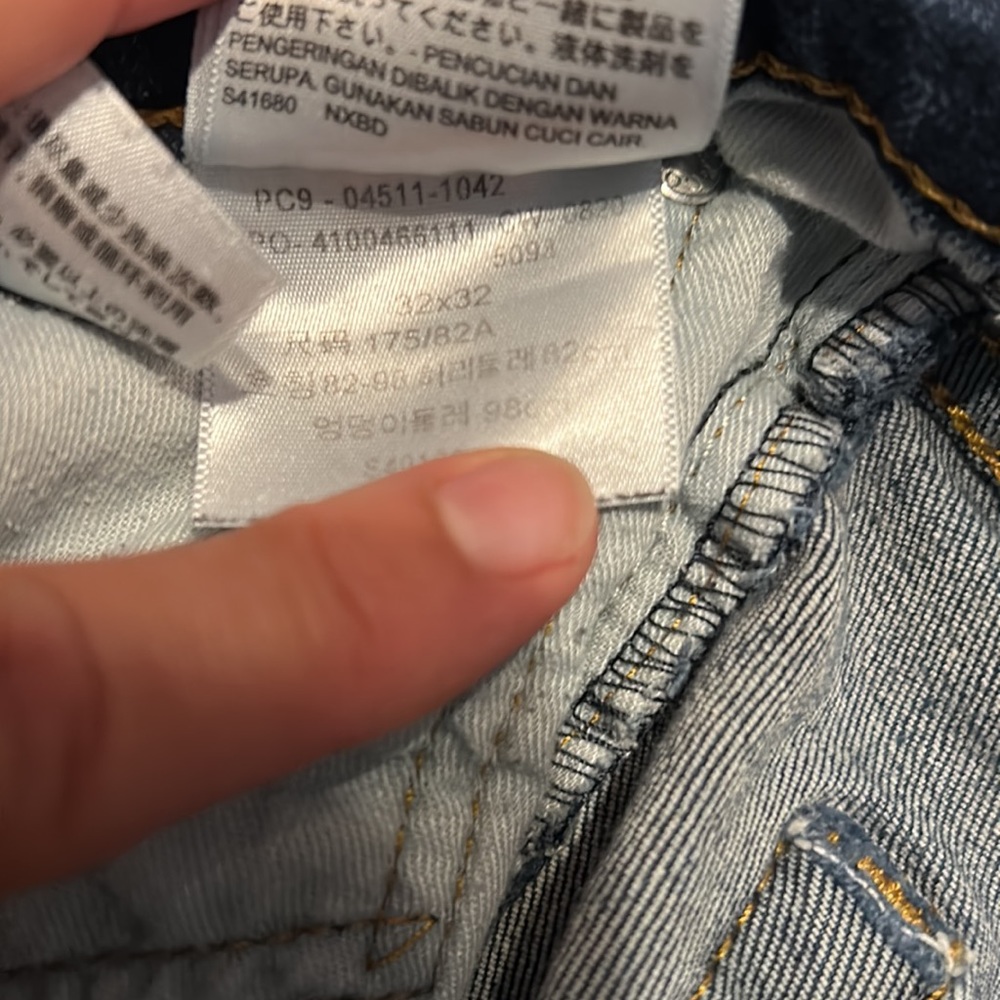 Levi’s 511 32X32 Blue denim - Picture 4 of 10